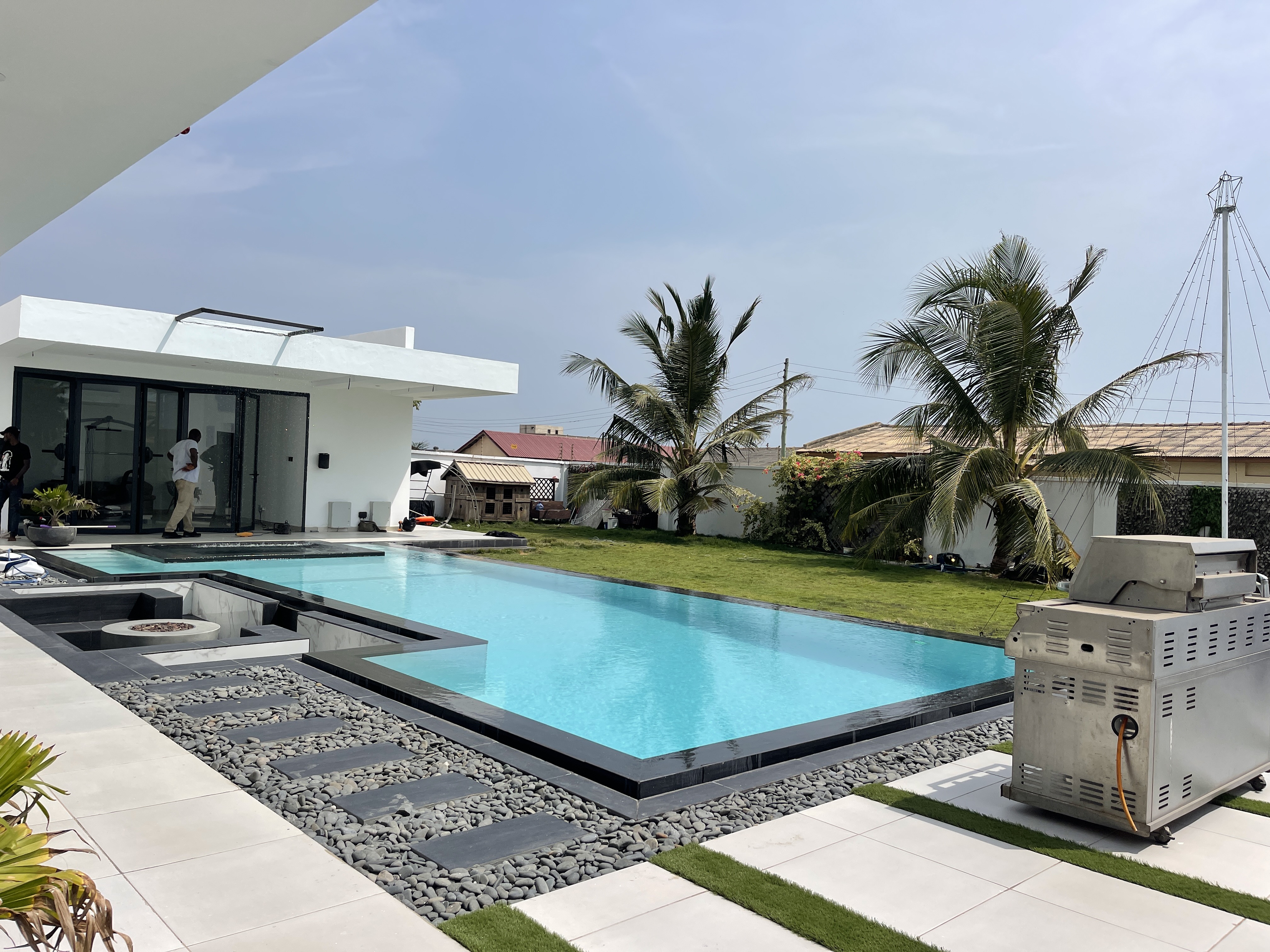 Luxury pool design by Builderia Group